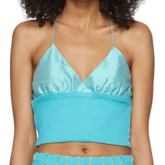 HELENAMANZANO - Blue Tank Top - Picture 1 of 4